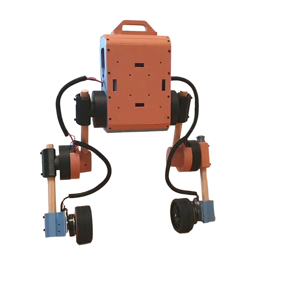 Upkie is an open-source self-balancing bipedal robot that can be widely used in education, research, and maker communities.